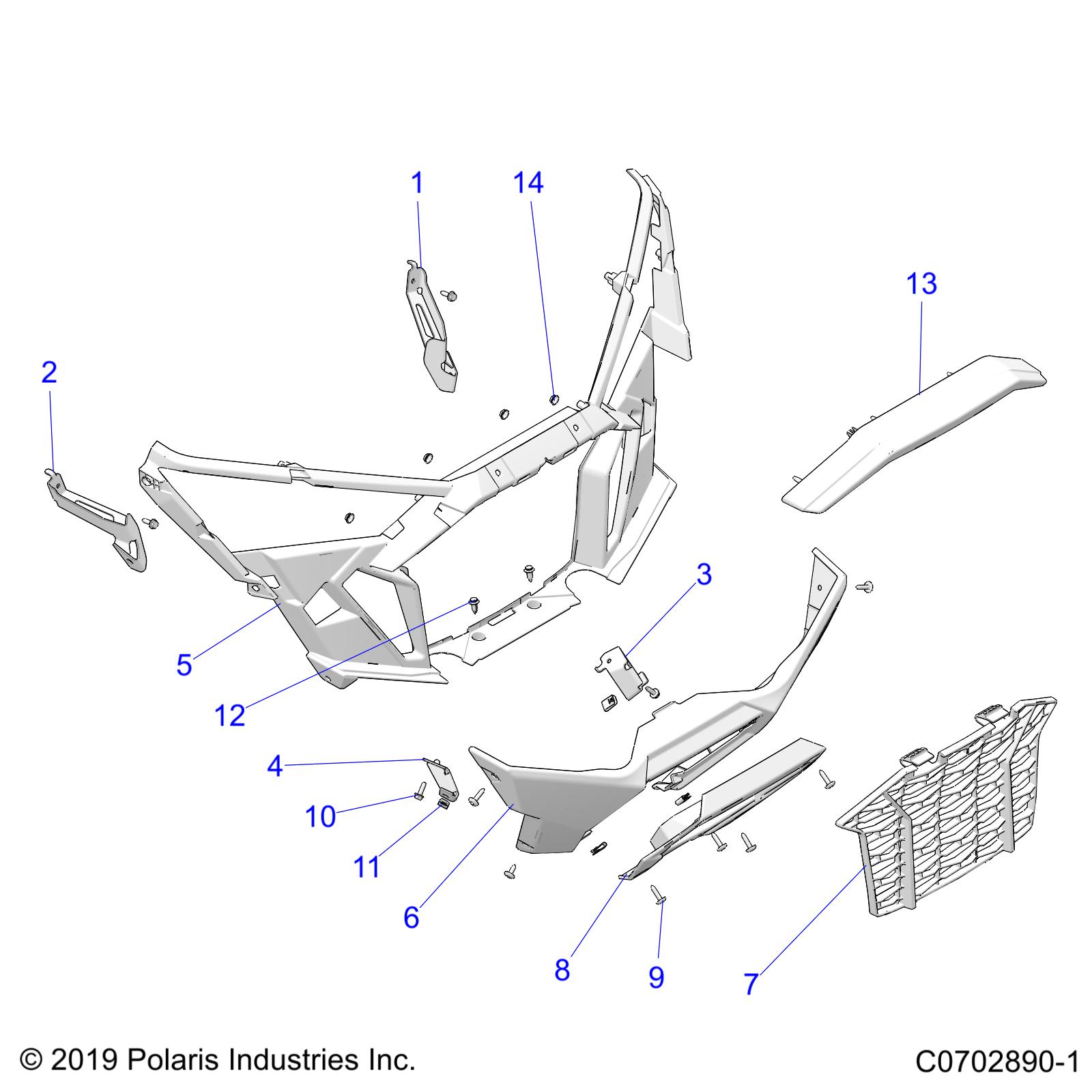 BODY, FRONT BUMPER - Z20RAB92LR/D92LC/E92LT (C0702890-1)