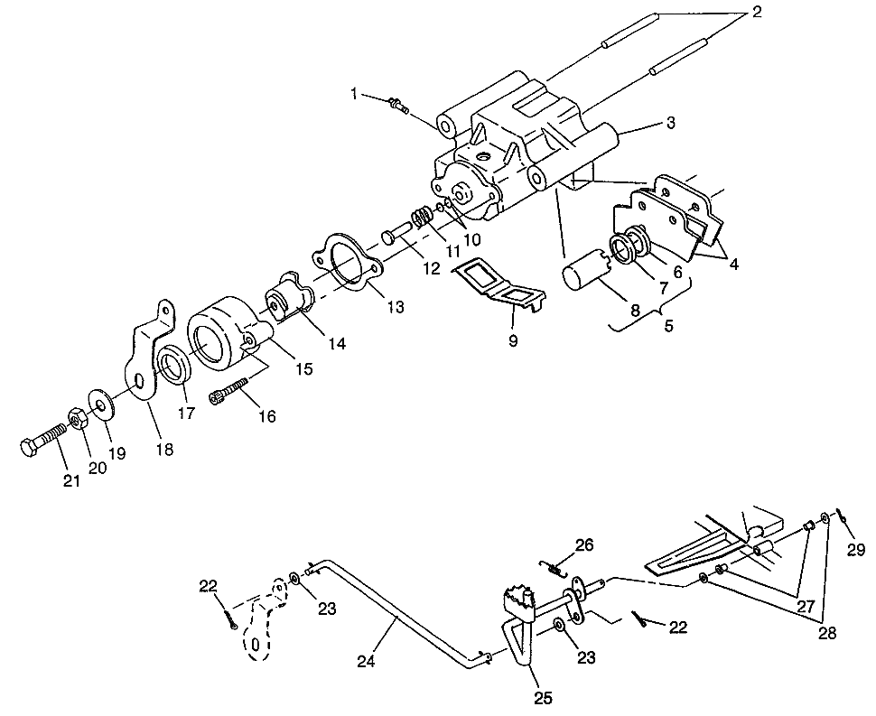 REAR BRAKE XPRESS 300 W97CA28C and  XPRESS 400L W97CA38C (4939603960C010)