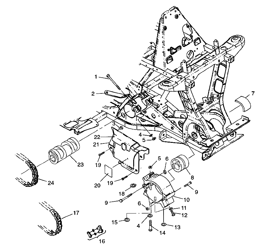 FRONT DRIVE Sportsman 400L W97AC38C (4939673967B003)