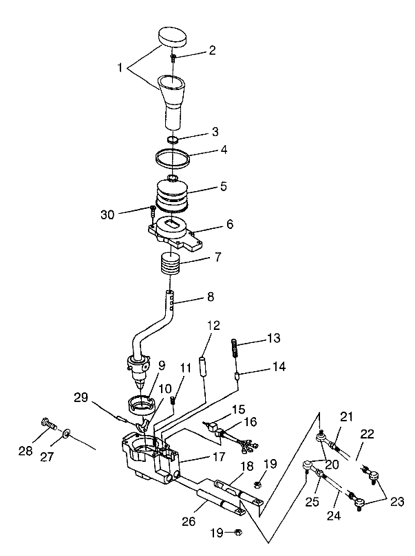 GEAR SELECTOR Sportsman 400L W97AC38C (4939673967C013)