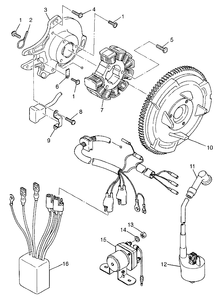 MAGNETO Sportsman 400L W97AC38C (4939673967D008)