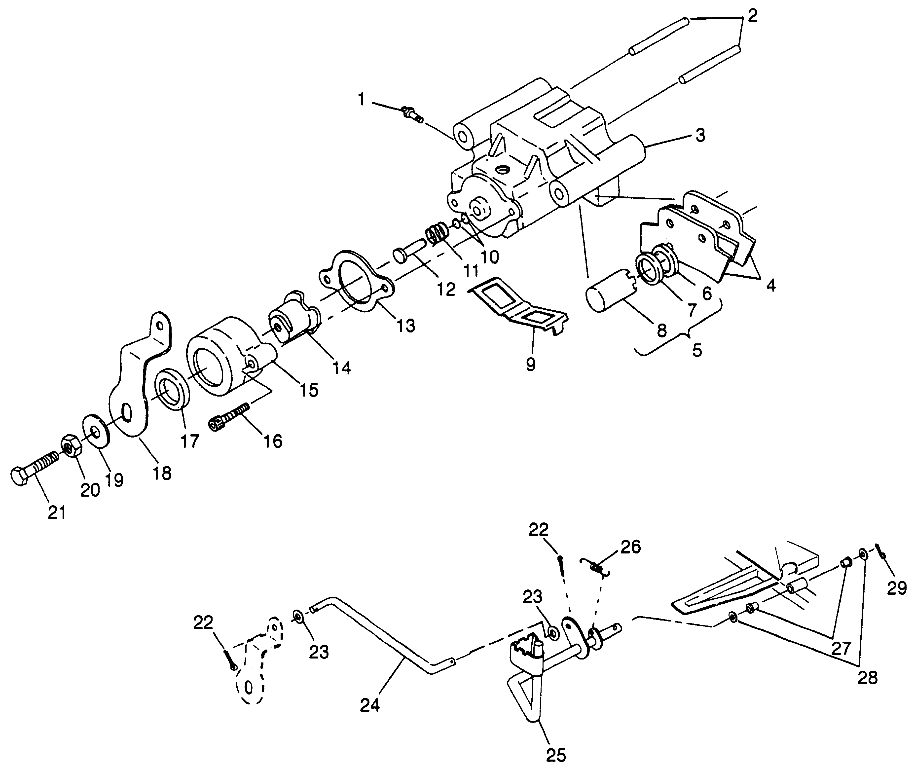 REAR BRAKE XPLORER 400L W97CC38C (4939753975C006)