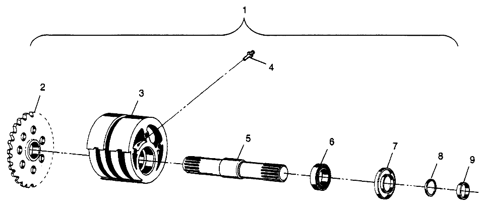 FRONT TIGHTENER Scrambler 400L W97BC38C (4939893989B002)