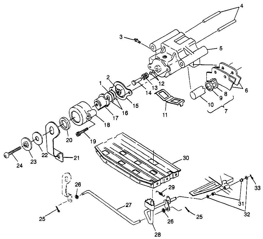 REAR BRAKE Scrambler 400L W97BC38C (4939893989C004)