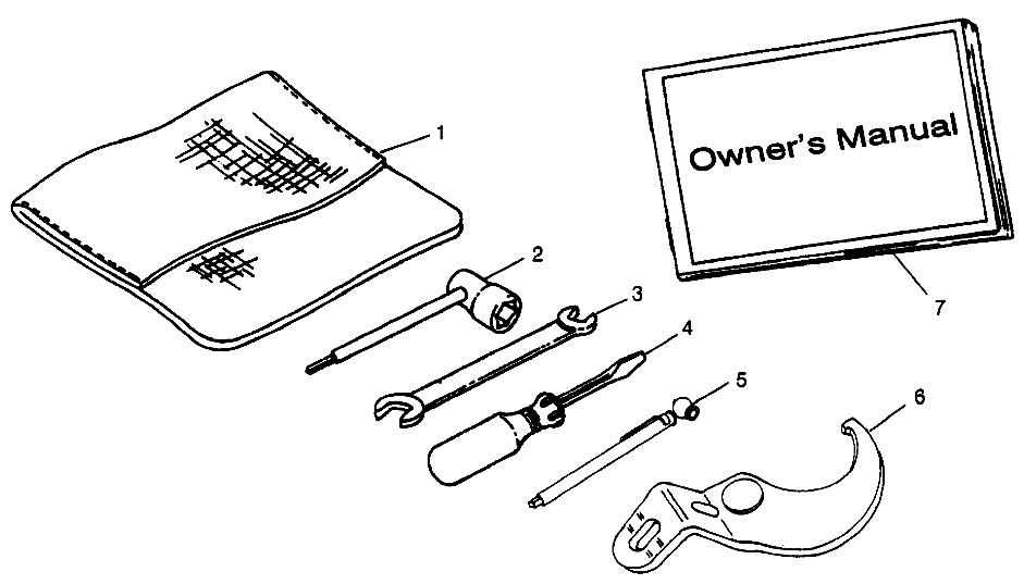 TOOL KIT Scrambler 400L W97BC38C (4939893989C011)