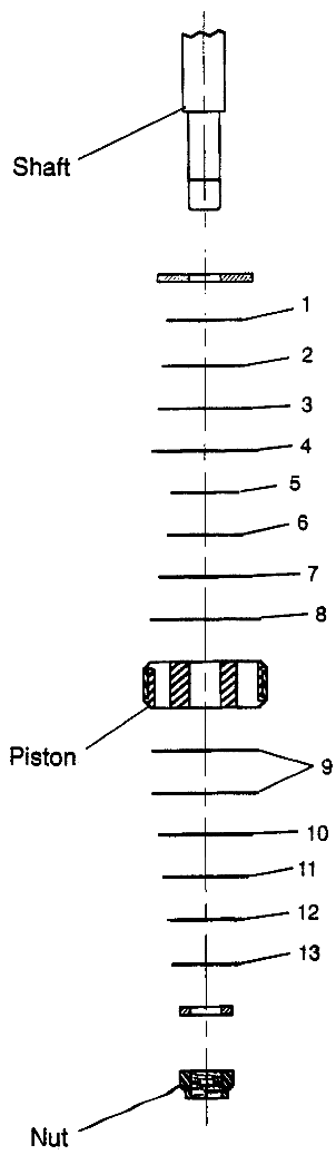 SHOCK VALVING Scrambler 400L W97BC38C (4939893989C013)