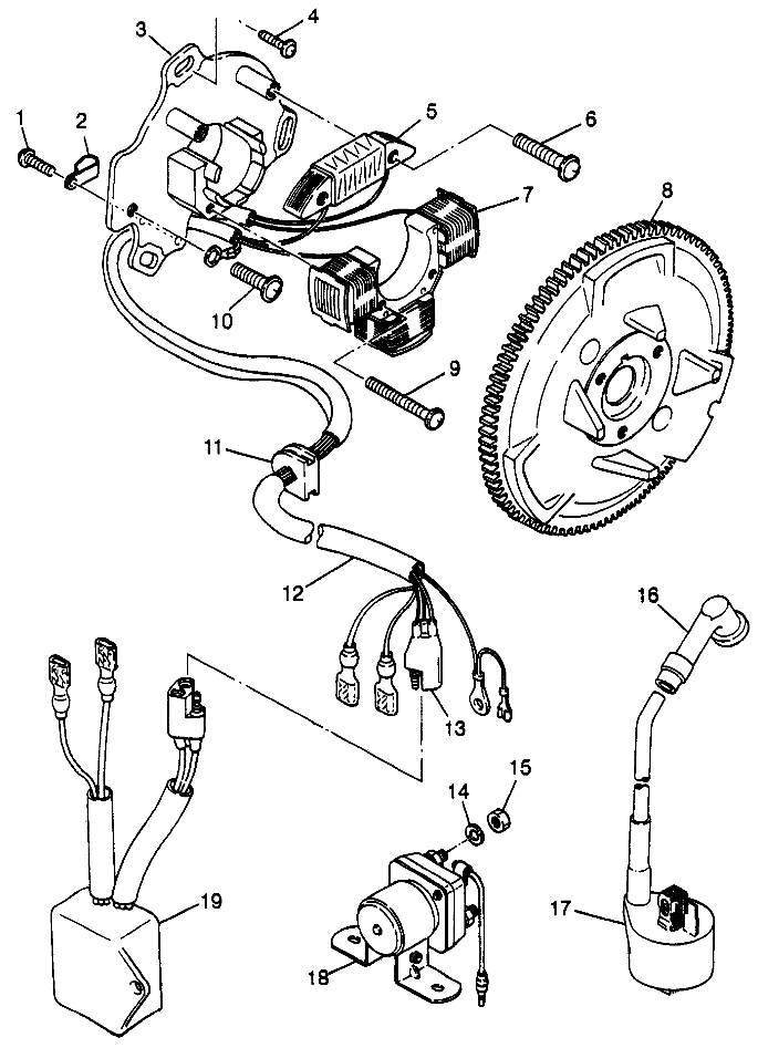 MAGNETO Scrambler 400L W97BC38C (4939893989D007)