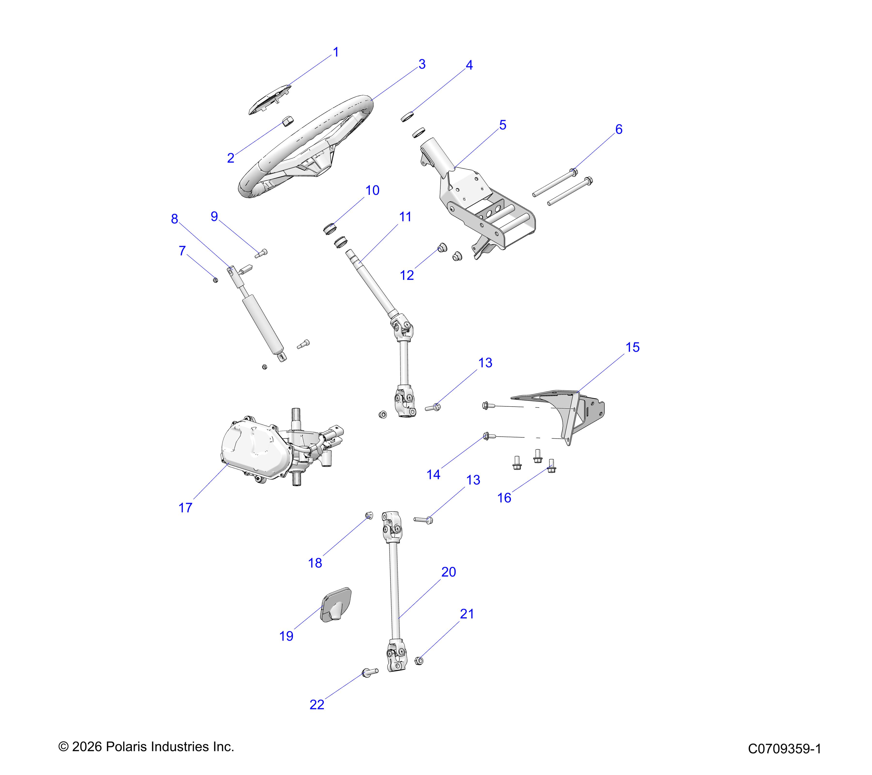 STEERING, ASSEMBLY
