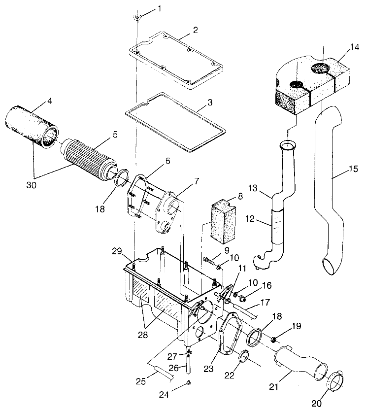 AIR BOX  SPORTSMAN 500 W97CH50A (4939993999B002)