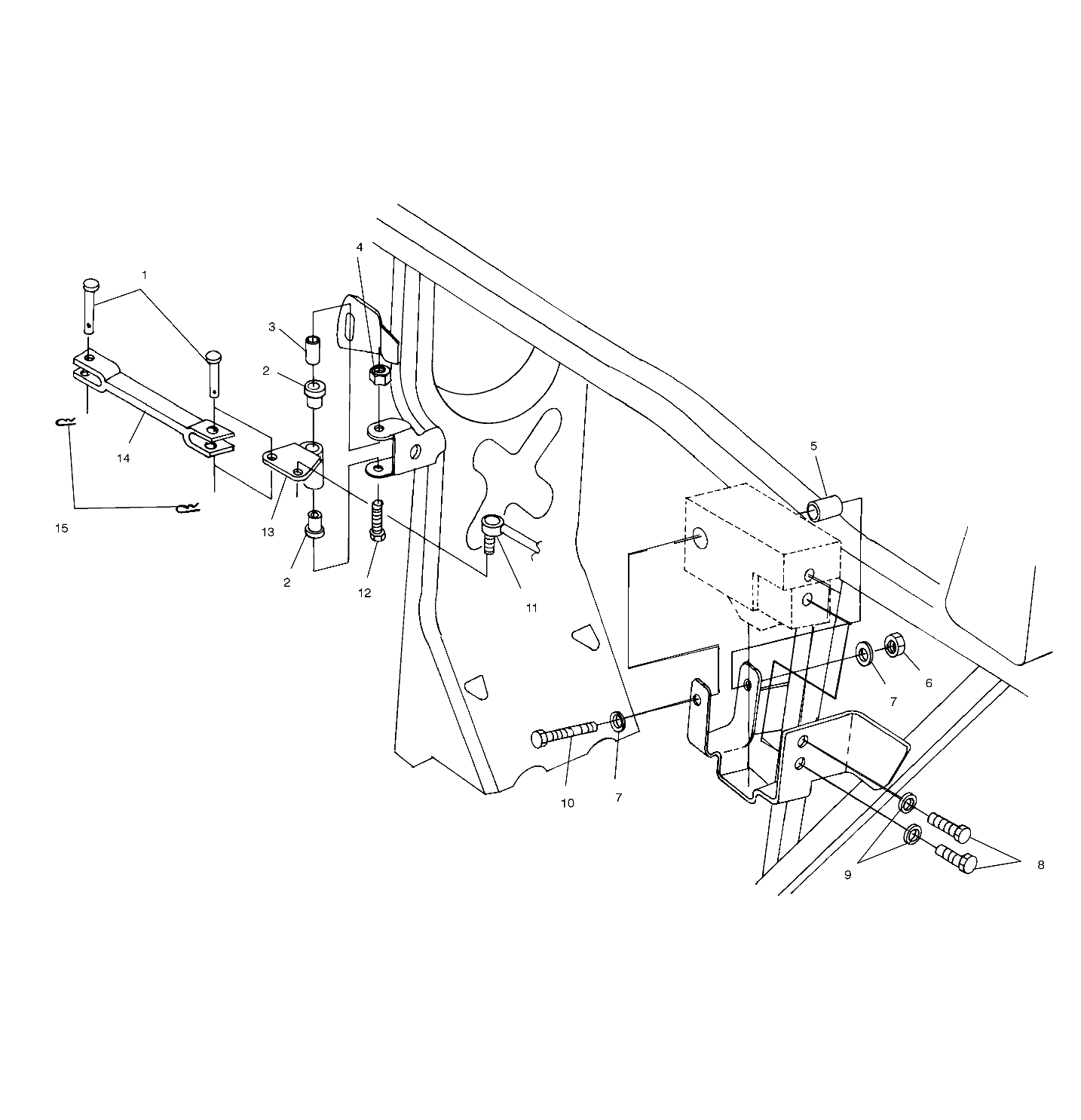 FRAME MOUNTING - W97CH50A (4939993999C001)