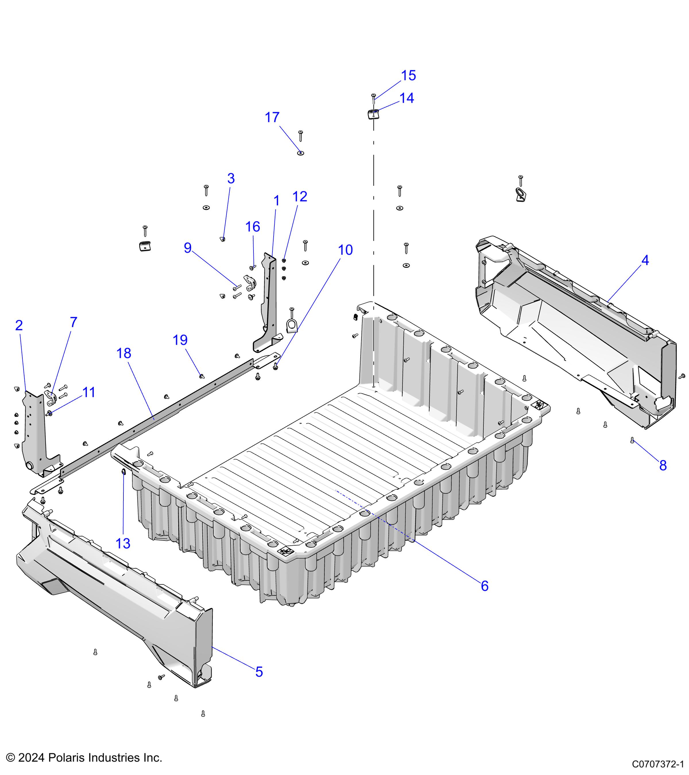 BODY, BOX - D25E3CC2D4 (C0707372-1)