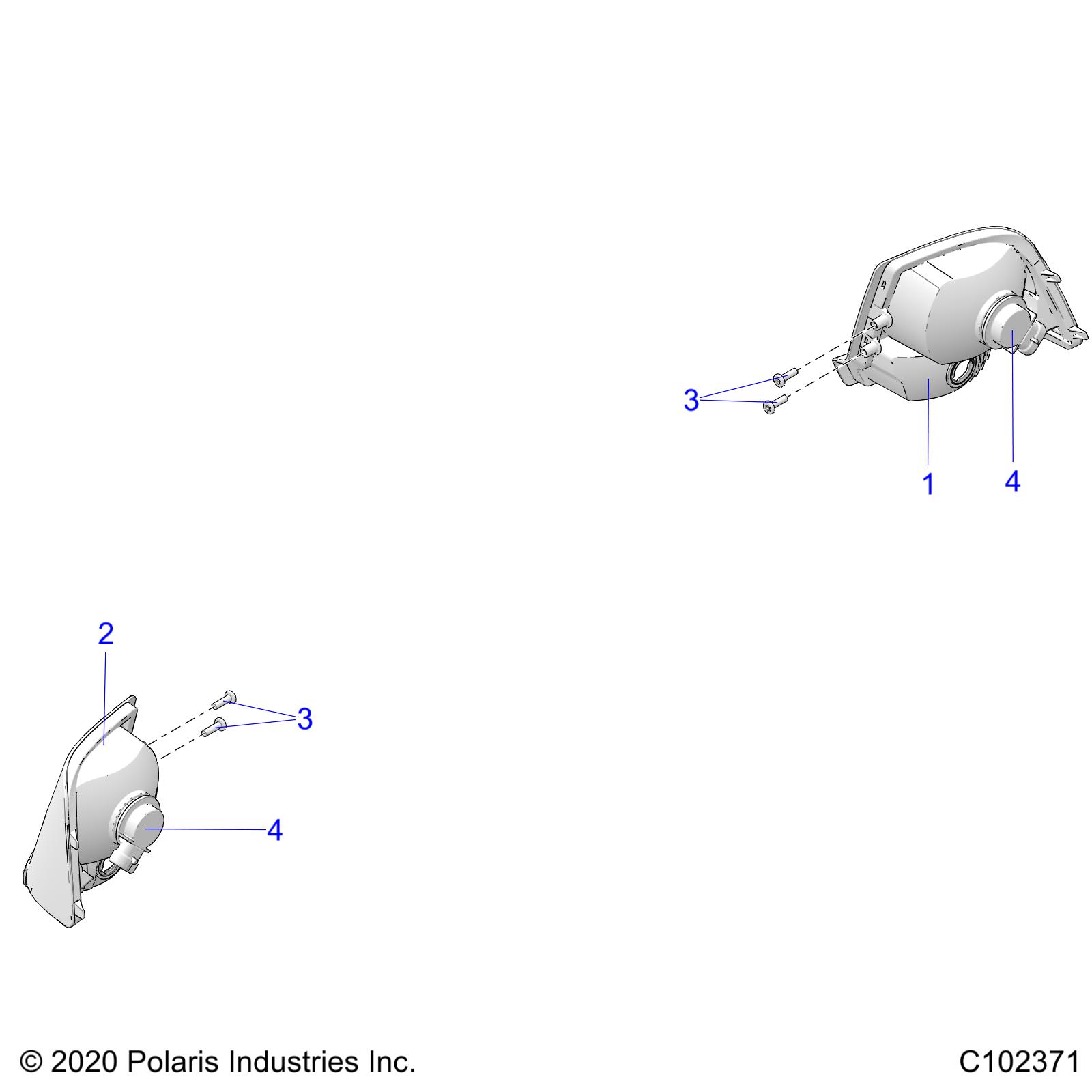 ELECTRICAL, TAILLIGHTS - A25SWE57F1/C1 (C102371)