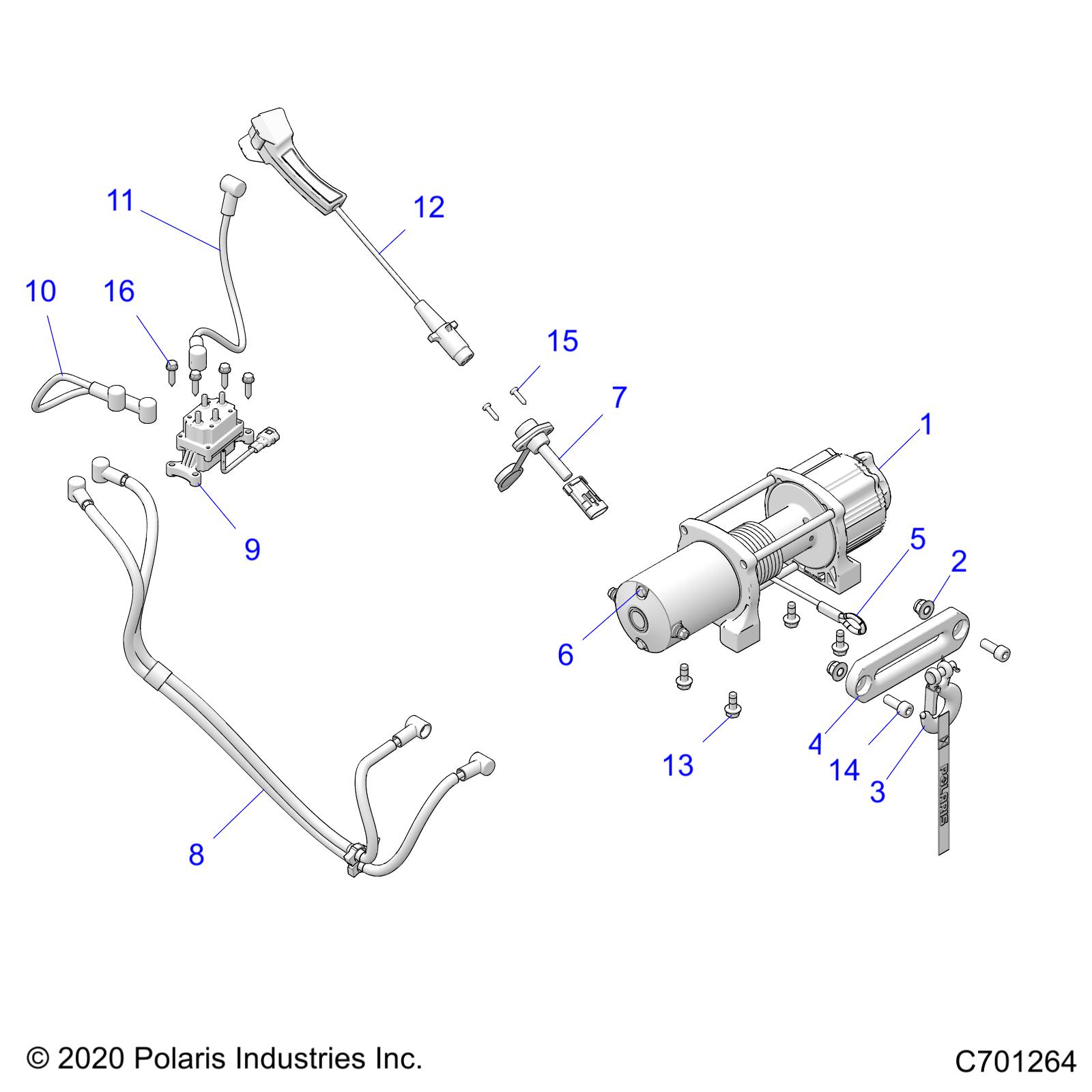 WINCH - R21RSM99AG (C701264)