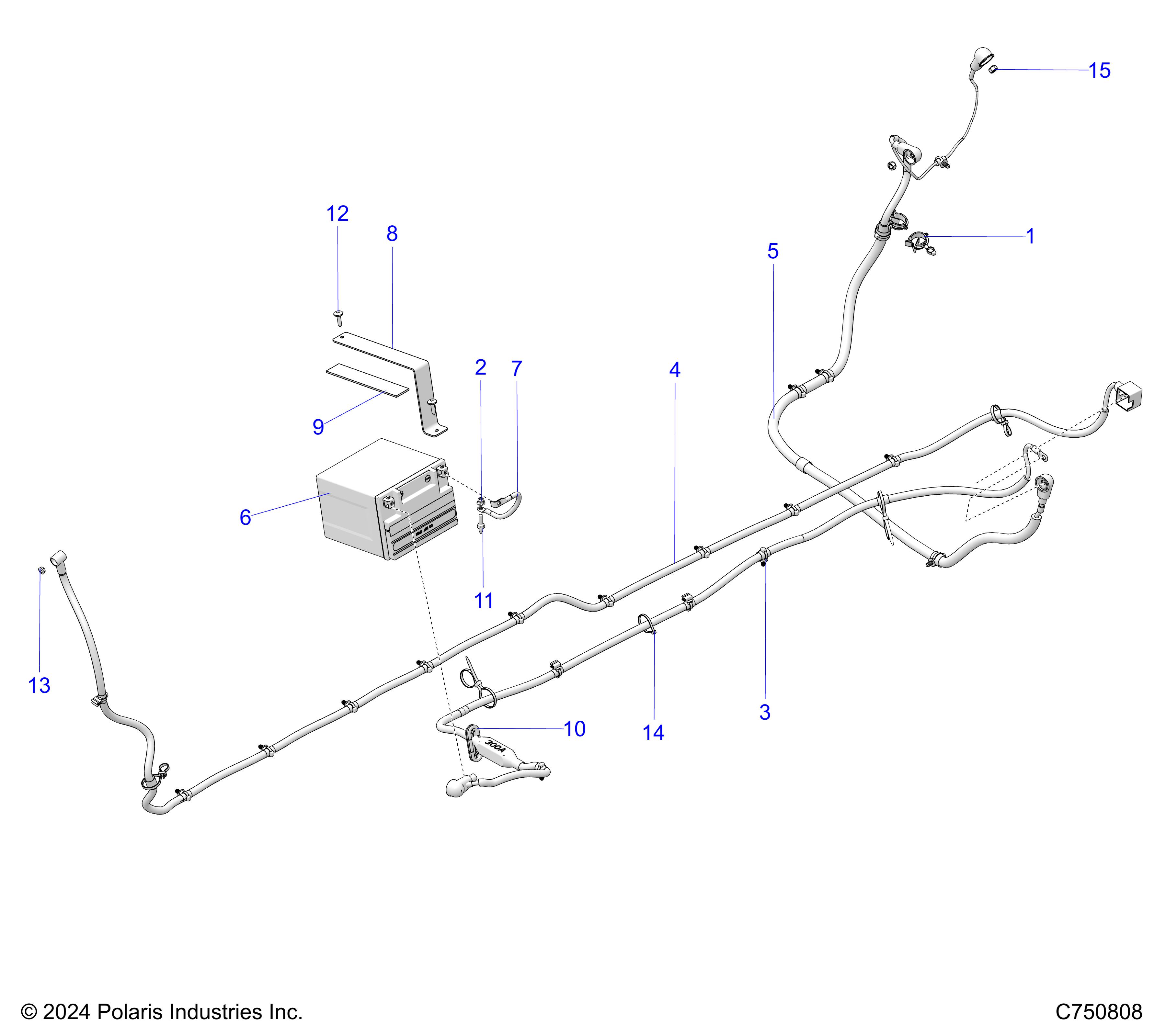 ELECTRICAL, BATTERY AND RELATED - Z25R4D2KAK/BK/AJ/BJ/AM/BM (C750808)