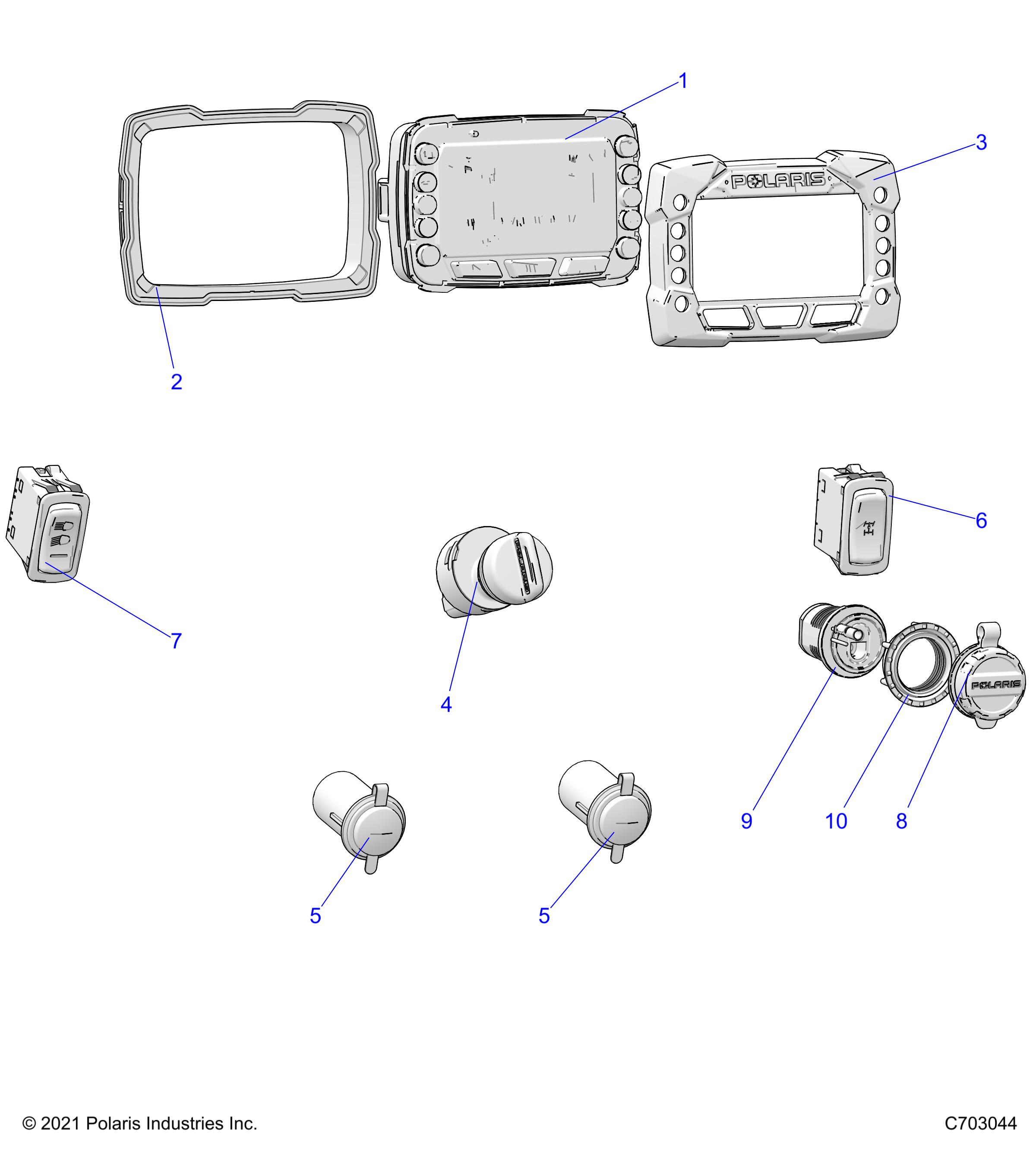 ELECTRICAL, DASH INSTRUMENTS - R22T6E99NG (C703044)