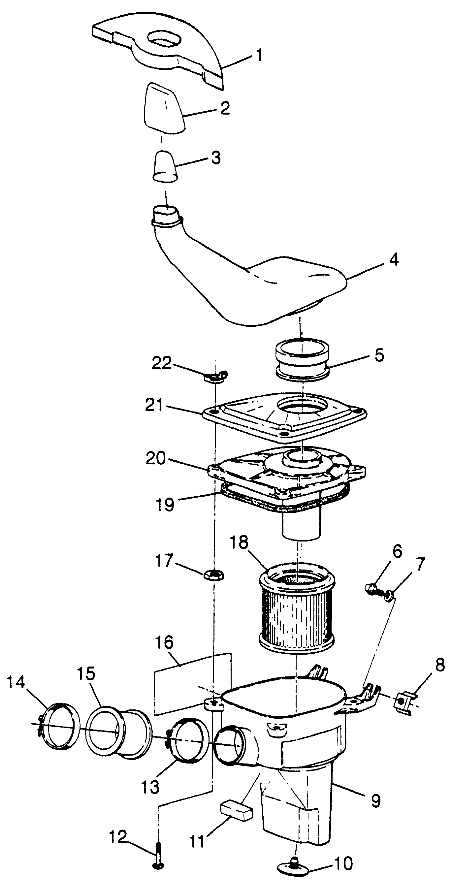 AIR BOX (BLAZER) Trail Blazer W97BA25C (4940124012B002)