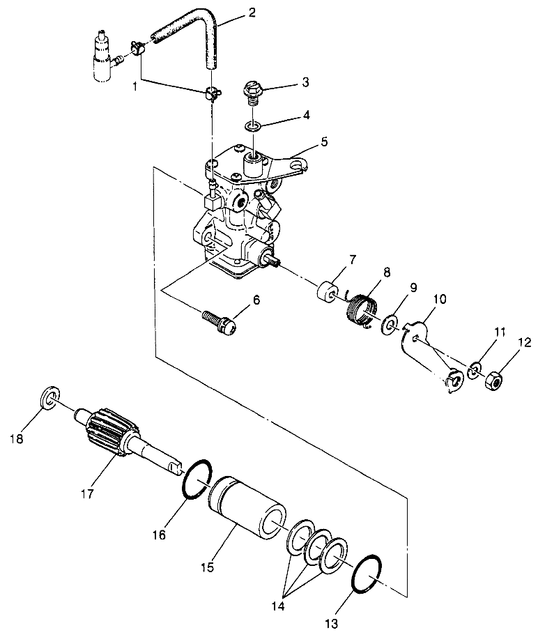 OIL PUMP (BLAZER) Trail Blazer W97BA25C (4940124012D003)