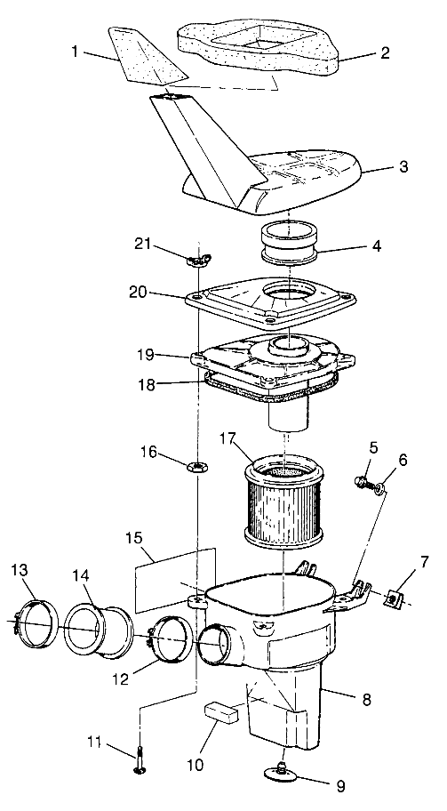 AIR BOX Trail Boss W97AA25C (4940574057A014)