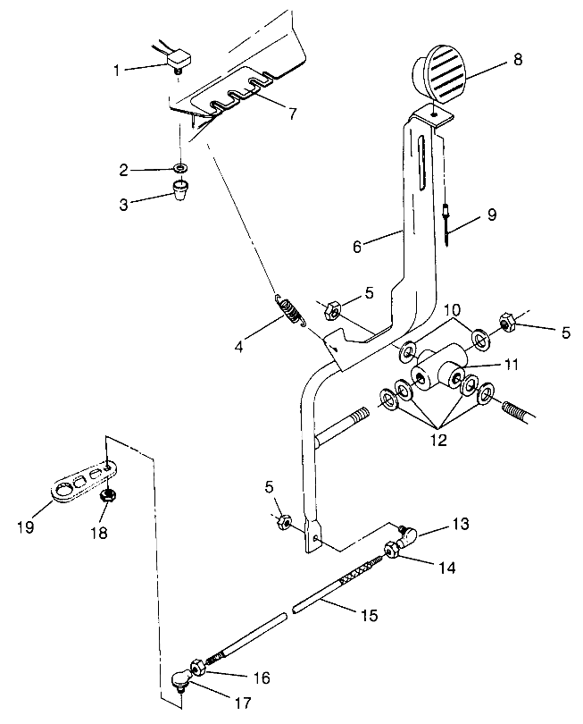 SHIFT LINKAGE Trail Boss W97AA25C (4940574057C005)