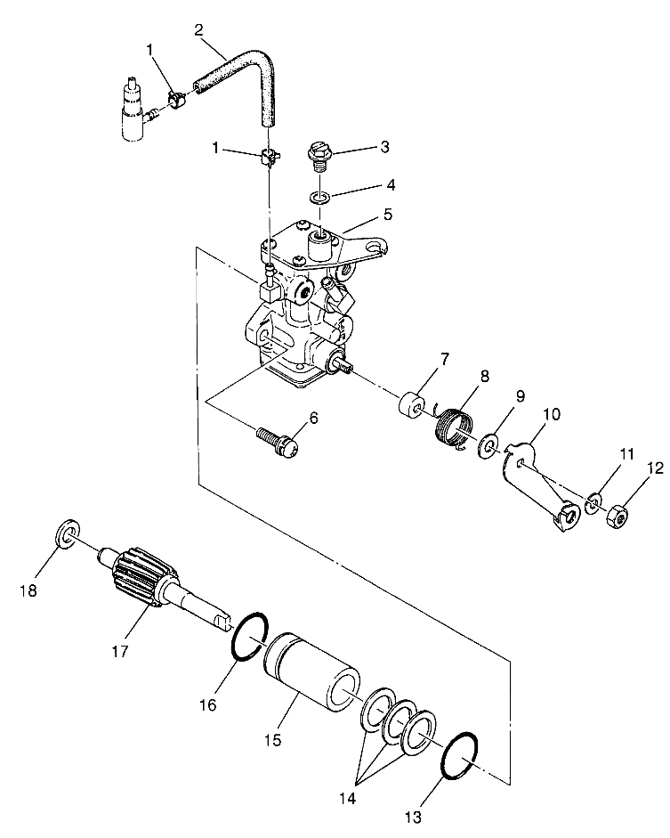 OIL PUMP Trail Boss W97AA25C (4940574057C012)