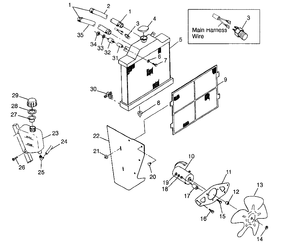 COOLING SYSTEM - W97AE42A (4940754075A010)