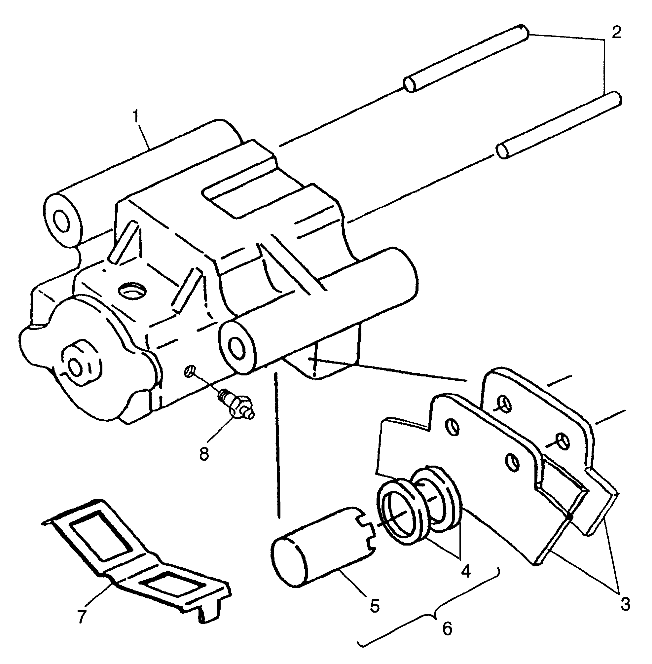 REAR BRAKE Magnum 6X6 W97AE42A and Swedish Magnum 6X6 S97AE42E (4940754075C013)