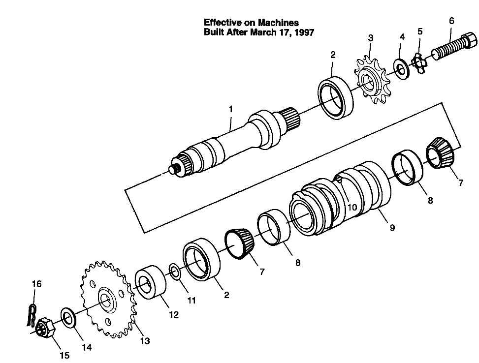 CENTER TIGHTENER BIG BOSS 6X6 400L W97AE38A and NORWEGIAN BIG BOSS 6X6 400L (4940814081C03A)