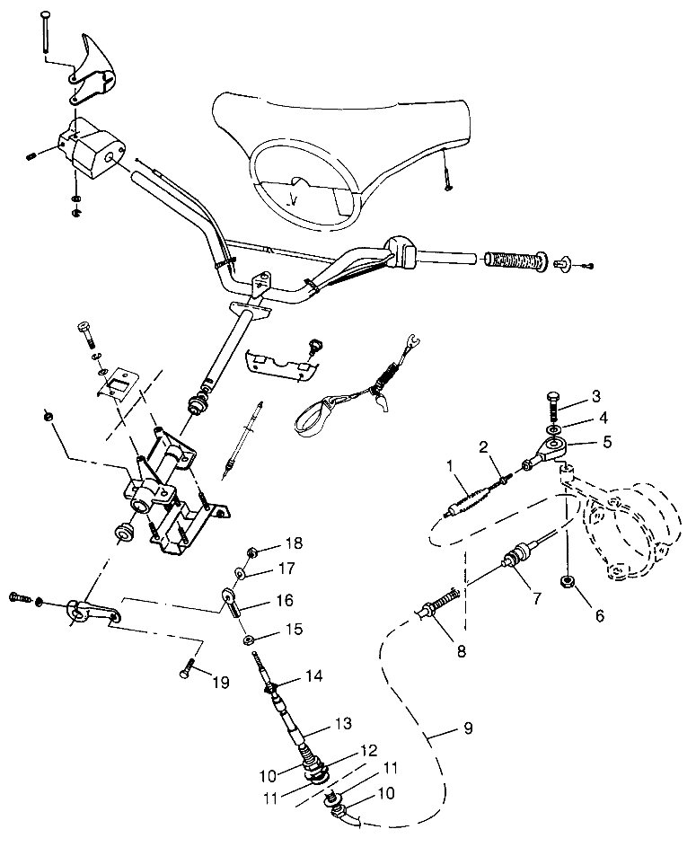 STEERING SL 700 B974071, Intl. SL 700 I974071, SL 700 Deluxe B974072 and In (4940874087B002)