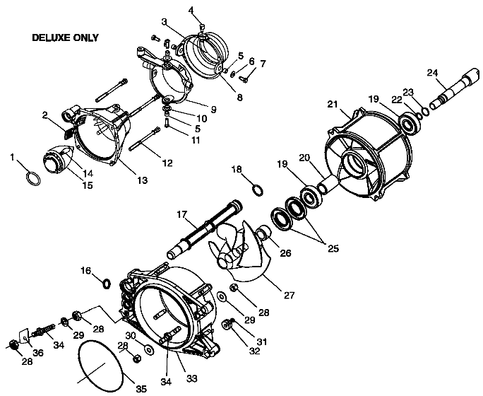 PROPULSION SL 700 B974071, Intl. SL 700 I974071, SL 700 Deluxe B974072 and (4940874087B005)