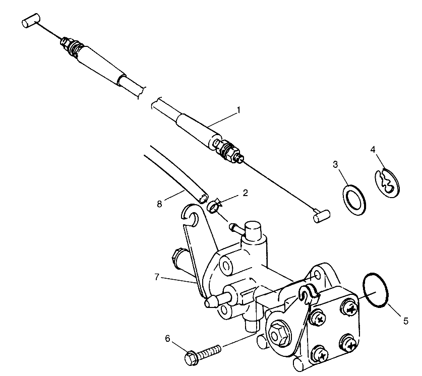 OIL PUMP SL 700 B974071, Intl. SL 700 I974071, SL 700 Deluxe B974072 and In (4940874087C011)