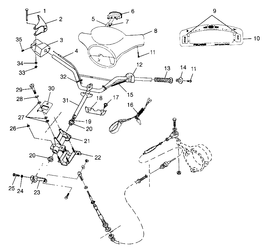 STEERING SL 780 B974088 and Intl. SL 780 I974088 (4940924092A013)