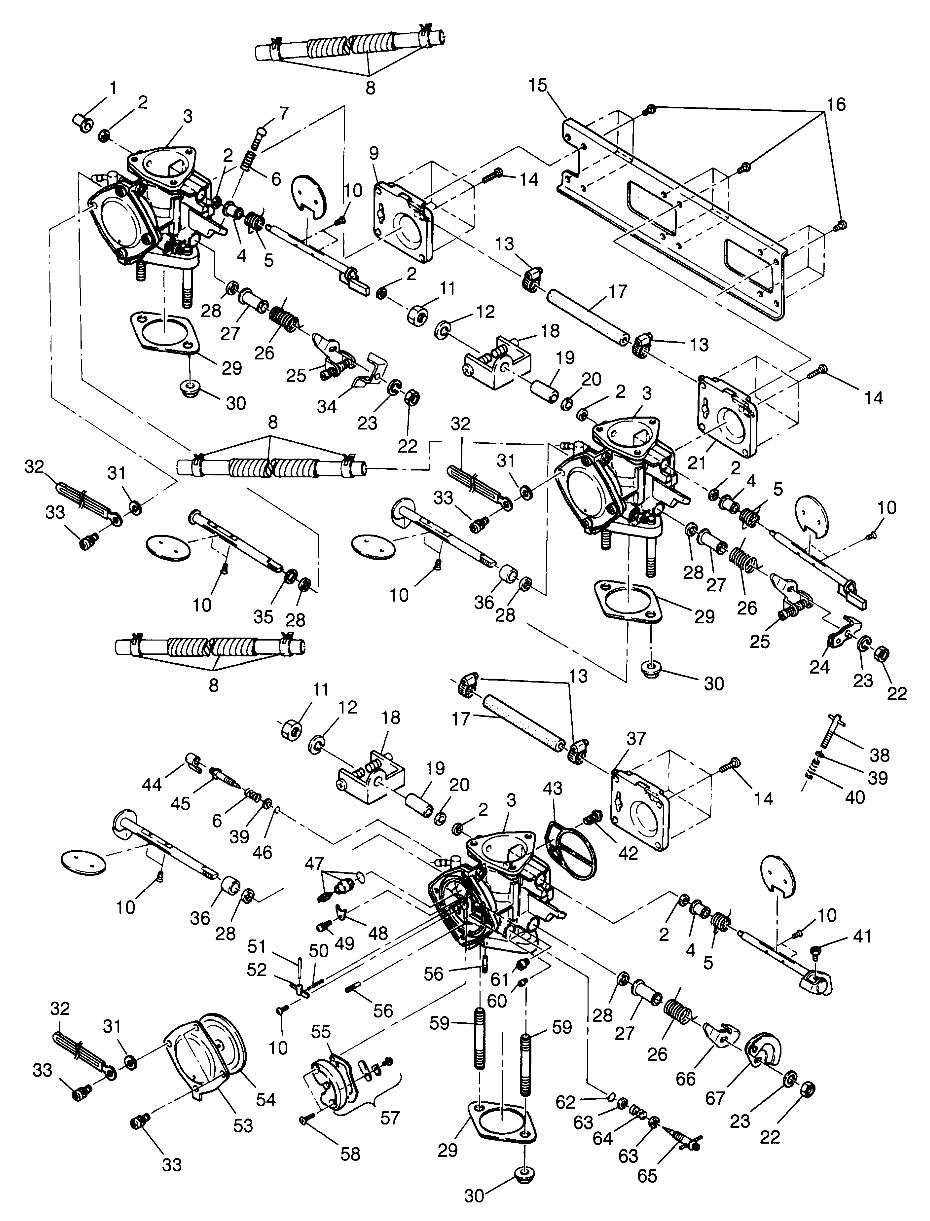 CARBURETOR SL 780 B974088 and Intl. SL 780 I974088 (4940924092C003)