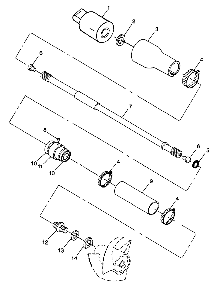 DRIVE SYSTEM SL 900 B974091 and SL 1050 B974090 (4940974097B005)