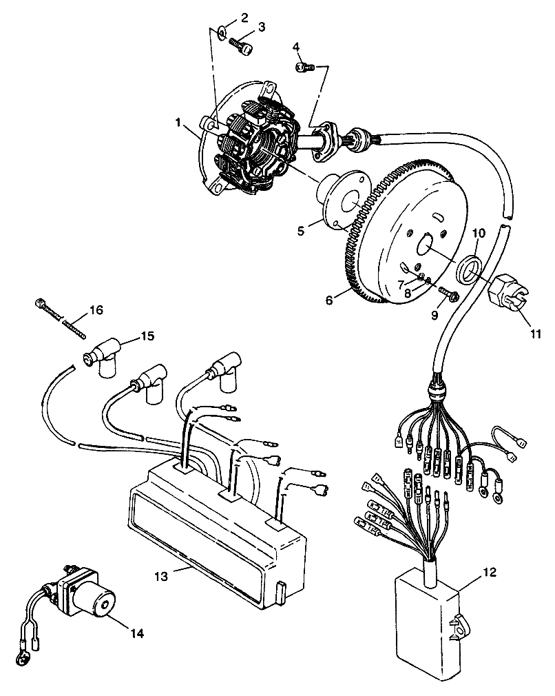 MAGNETO SL 900 B974091 and SL 1050 B974090 (4940974097C010)