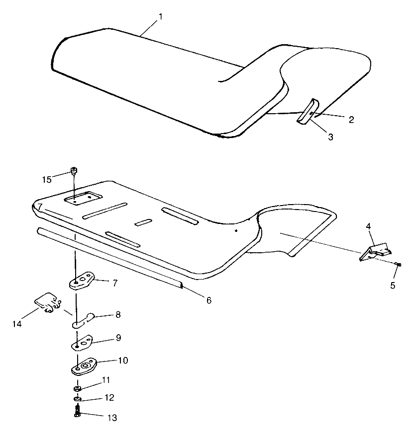 SEAT HURRICANE B974473 and Intl. HURRICANE I974473 (4941044104A012)