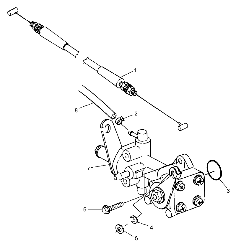 OIL PUMP HURRICANE B974473 and Intl. HURRICANE I974473 (4941044104C005)