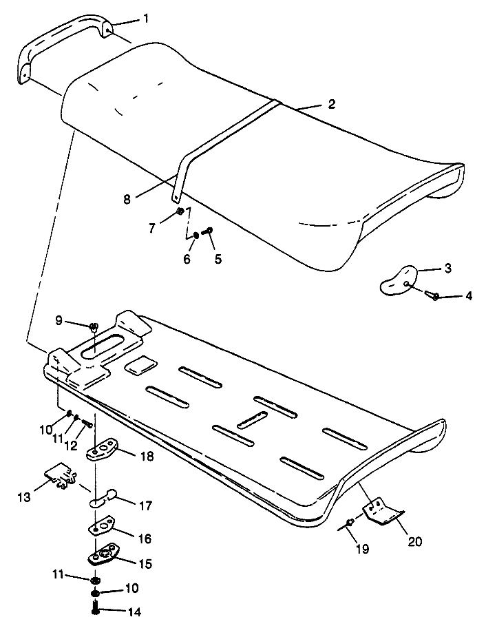 SEAT SLT 700 B974572 (4941124112A011)