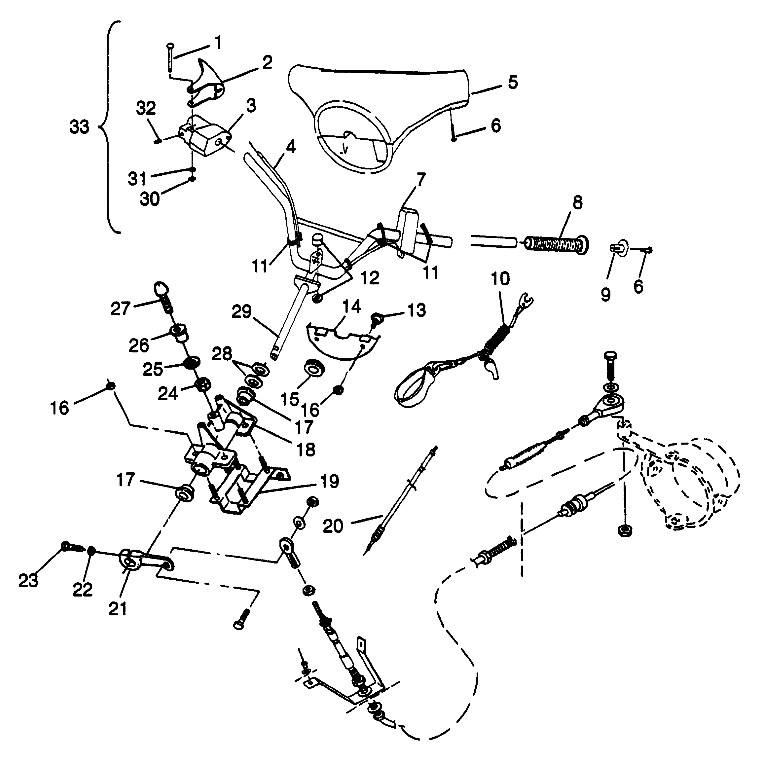 STEERING SLT 700 B974572 (4941124112A013)