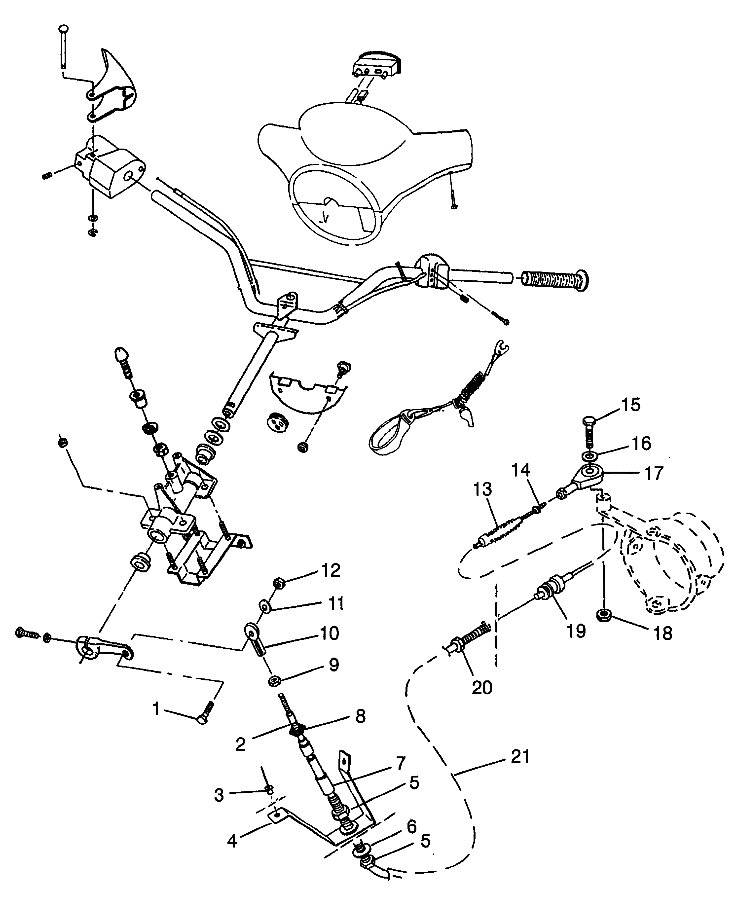 STEERING SLT 780 B974588 (4941174117A014)