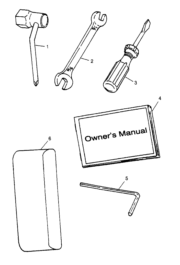 TOOL KIT SLT 780 B974588 (4941174117B012)