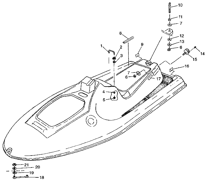 HULL and BODY SLTX B974590 and INTL. SLTX I974590 (4941214121A006)