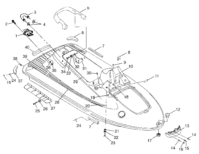 HULL and BODY - B974978 (4941254125a005)