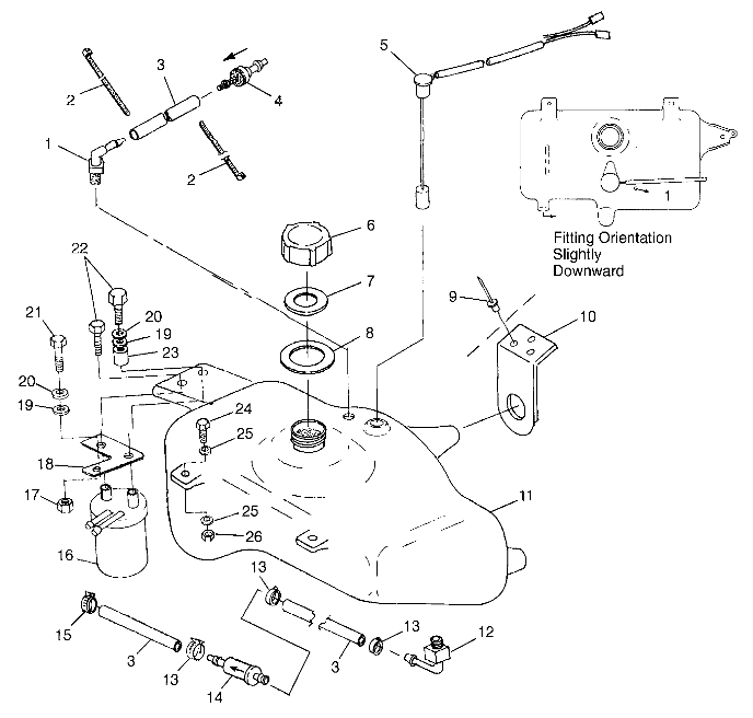 OIL TANK - B974978 (4941254125a012)