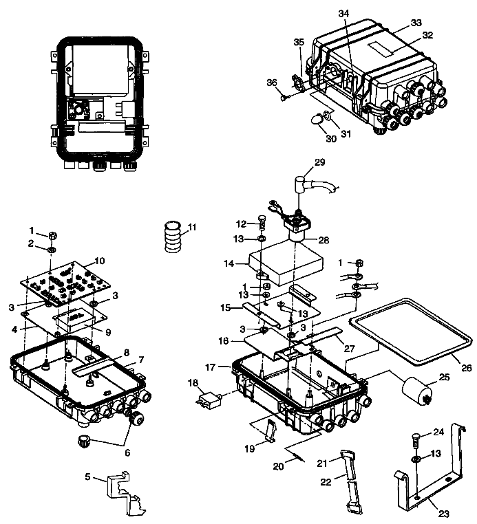 ELECTRICAL BOX - B974978 (4941254125b011)