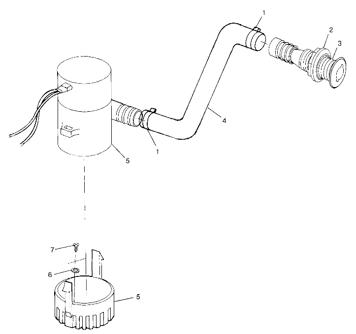 BILGE PUMP - B974978 (4941254125b014)