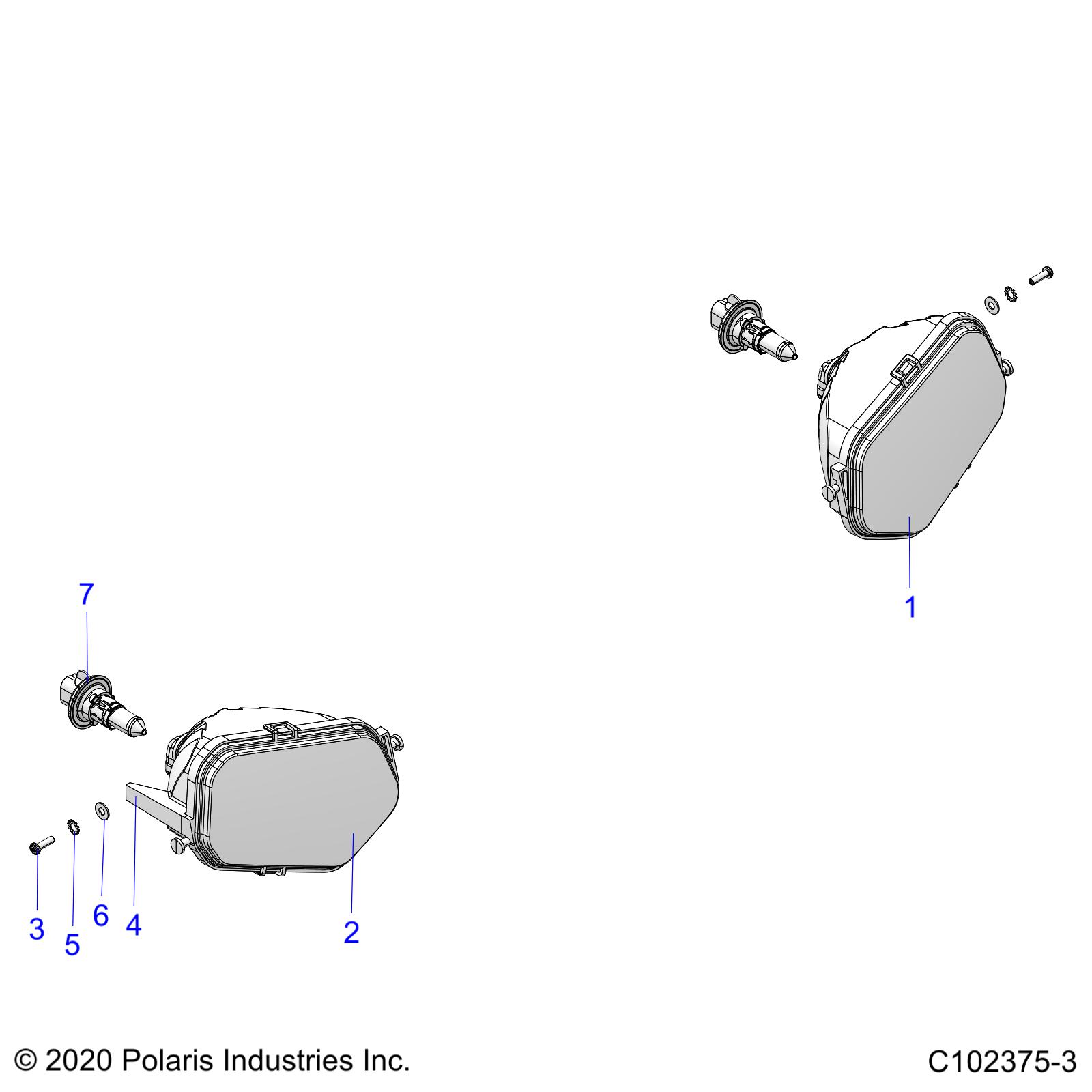 ELECTRICAL, HEADLIGHTS - A22SVA85A3 (C102375-3)