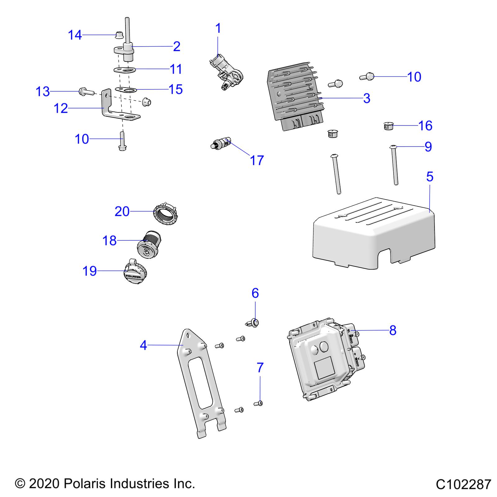 ELECTRICAL, SENSORS, MODULES, and SWITCHES - A21HZB15N1/N2 (C102287)