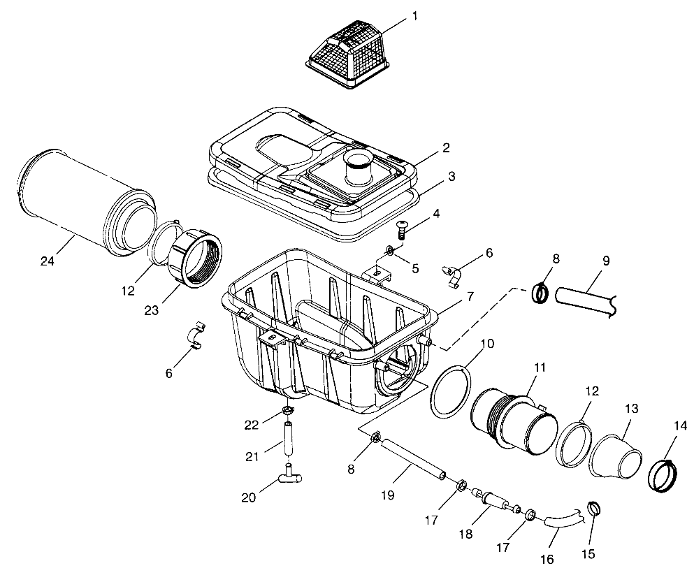 AIR BOX  Scrambler 500 W97BC50A (4943074307B008)