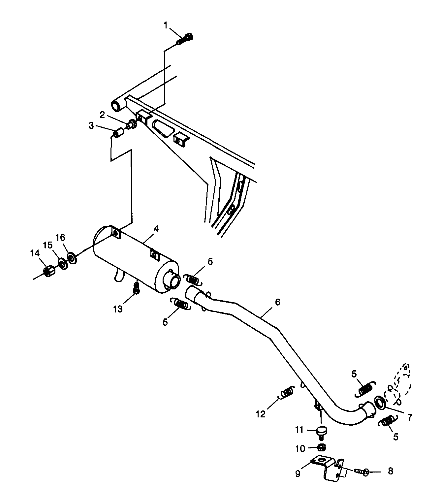 EXHAUST SYSTEM - W98BC50A (4944994499a012)