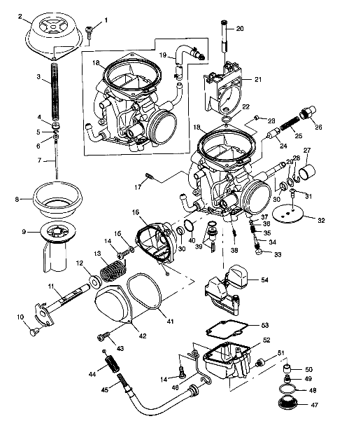 CARBURETOR - W98BC50A (4944994499d007)